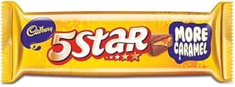 5 Star Chocolate Bar, 10.1 Grams (Pack of 54)