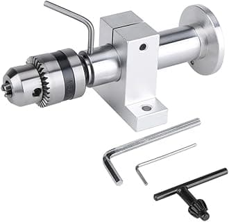 Mini Lathe Machine DIY Woodworking Precise Live Revolving Center Drill Chuck Wrench Tool Revolving Centre Accessories Other Household Daily Necessities