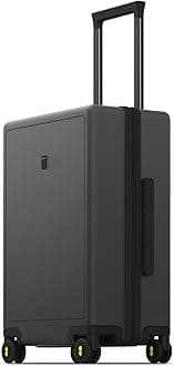 LEVEL8 Luminous Luggage, Grey, Carry-On 20 Inch