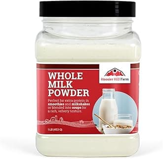 Whole Milk Powder by Hoosier Hill Farm, 1 Pound (Pack of 1)