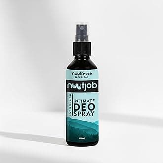 NuutFresh Intimate Deo Spray for Men (100ml) | Anti-Itch Sack Spray with Tea Tree, Witch Hazel & Green Tea | Alcohol & Paraben Free | Controls Sweat & Odour
