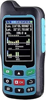 Handheld GPS Survey Equipment, BEVA GPS Land Measuring Instrument, Mini Handheld GPS Units for Mountainous Land, Slope and Flat Field