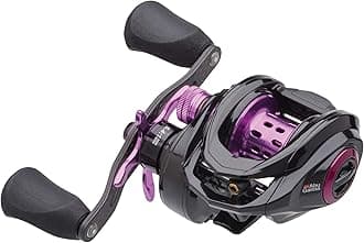 Abu Garcia Revo EXD Low Profile Bait Casting Reel - 10+1 Bearings, Superline Spool - Include Spare Finesse Spool