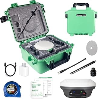 E1 Gnss Gps Rtk Base Station Land Surveying Equipment Total Receiver High Accuracy Static Surveying, Coodinates Collection, Point