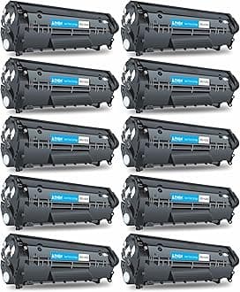 ProDot 12A Toner Cartridge Replaces HP Q2612A Canon 303/703/FX-9/FX-10 Compatible with HP 1010-1020/1022/1315-3030/M1005 Canon LBP2900/3000/L100 I 1500 Page Yield I 1 Year Warranty (1 PC)