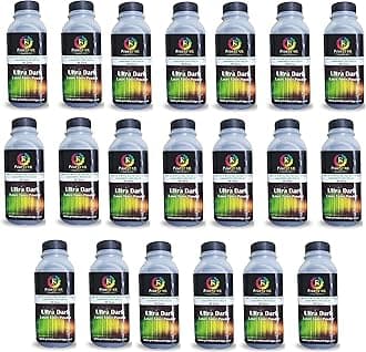 Print Star Ultra Dark Toner Powder Comaptible with Hp 88A, 78A, 36A, 83A, 35A, 85A & Canon 925,328,326,337 Toner Cartridges (Pack of 20)