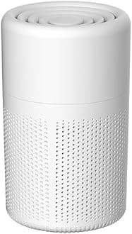 Filter Portable Purifier for home with USB Type C Cable,portabilitysmall air purifier,3-Stage Filtration System and Quiet Air Cleaner With Night Light,for Smokers Pollen Pets Dust Office,Aromatherapy