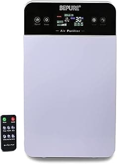 Bepure B1 Air Purifier with True HEPA H13 Filtration| Area Upto 500 sq ft | Best for Homes & Offices|Removes 99.97% pollutants by 4 Stage Filtration| Remote control provided for convenience